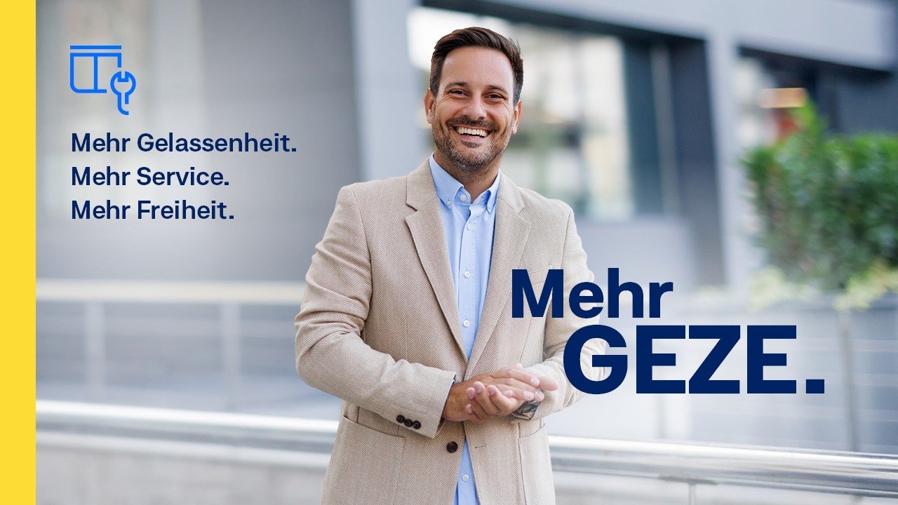 GEZE Schweiz | Wir geben Stillstand keine Chance – Jetzt Servicevertrag abschließen! 